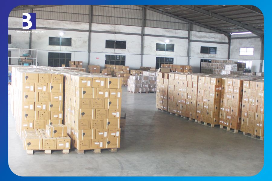 BioSys Warehouse Interior